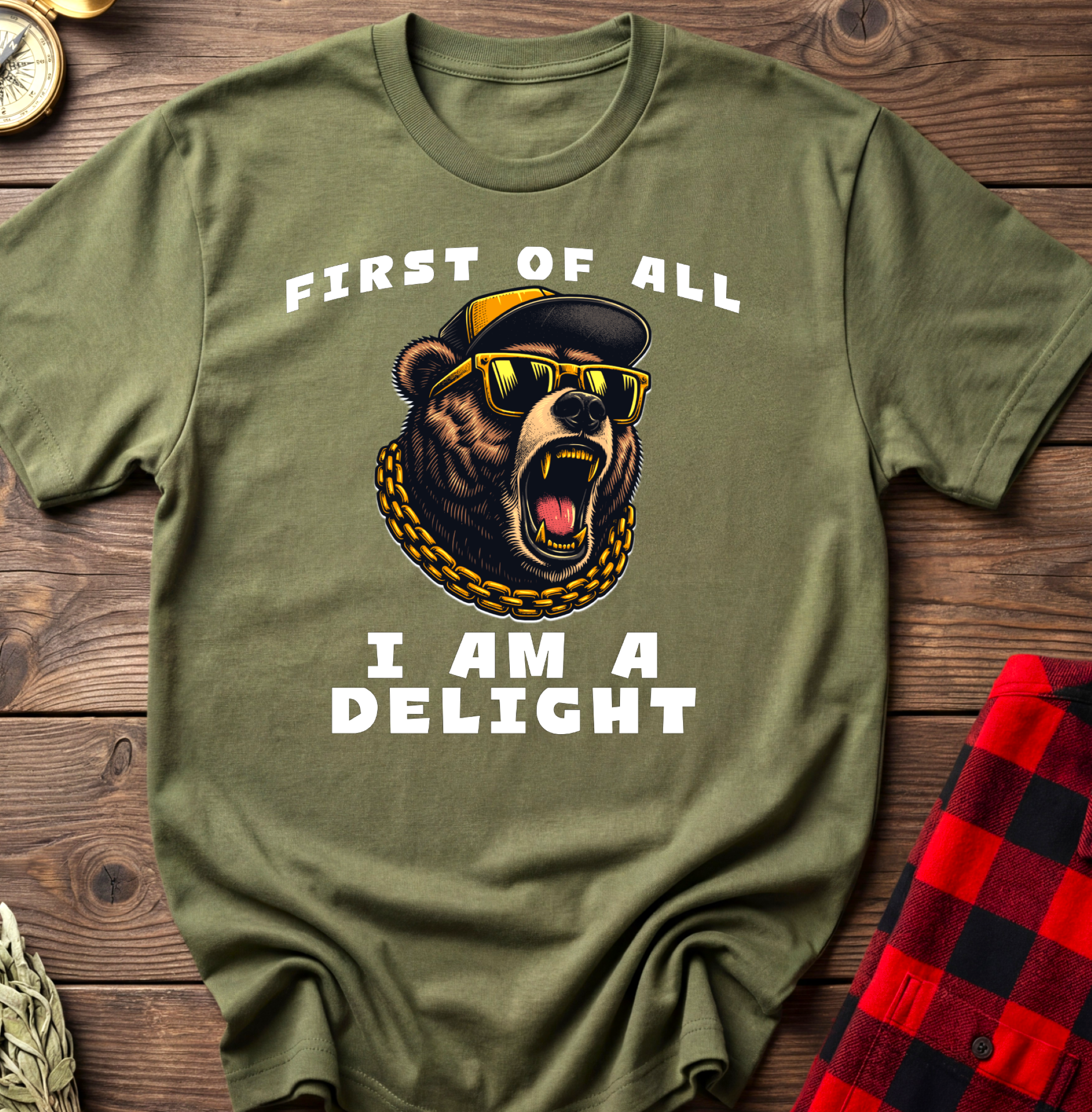 First of All I Am A Delight Tee