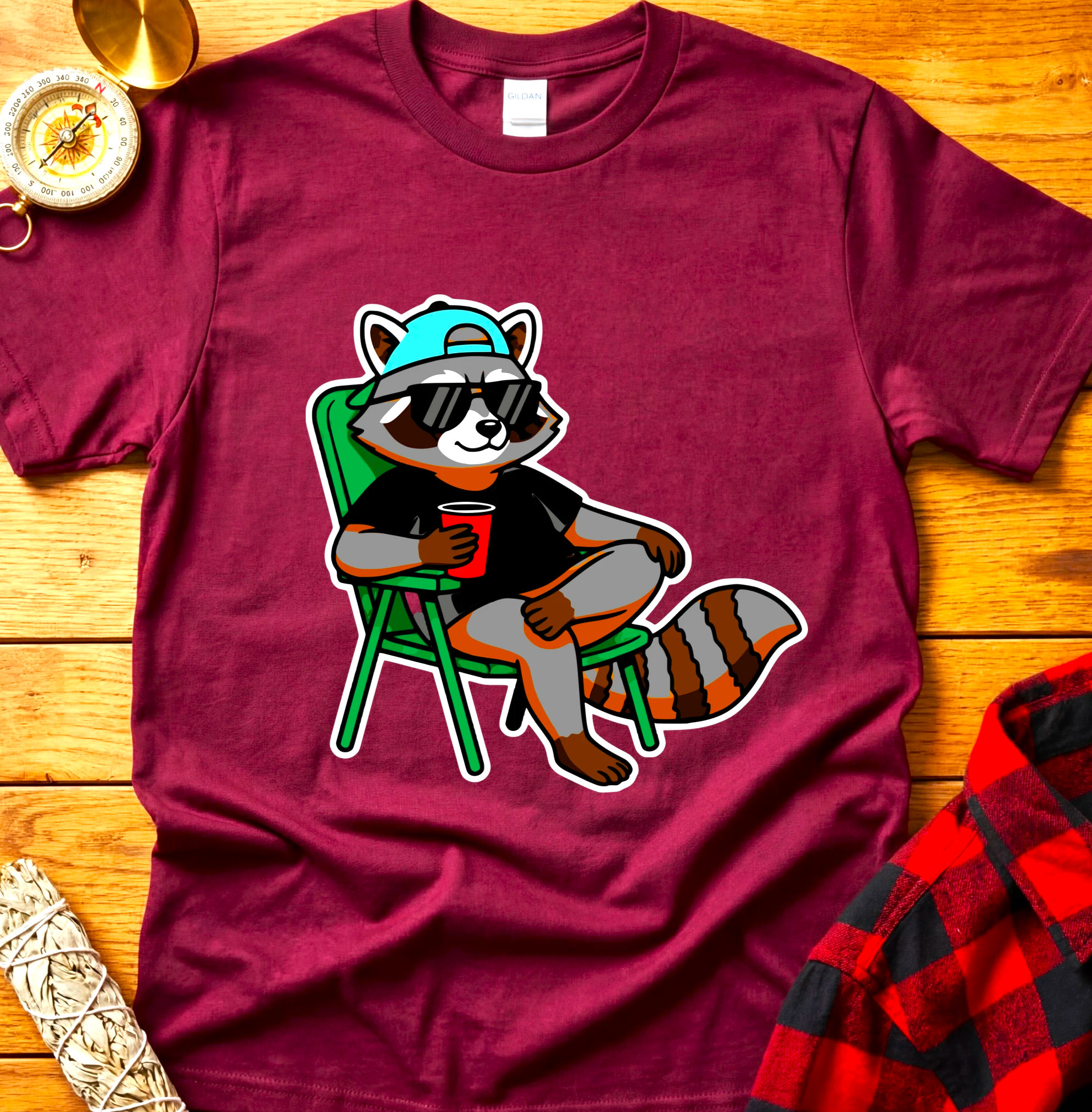 Weekend Racoon Tee
