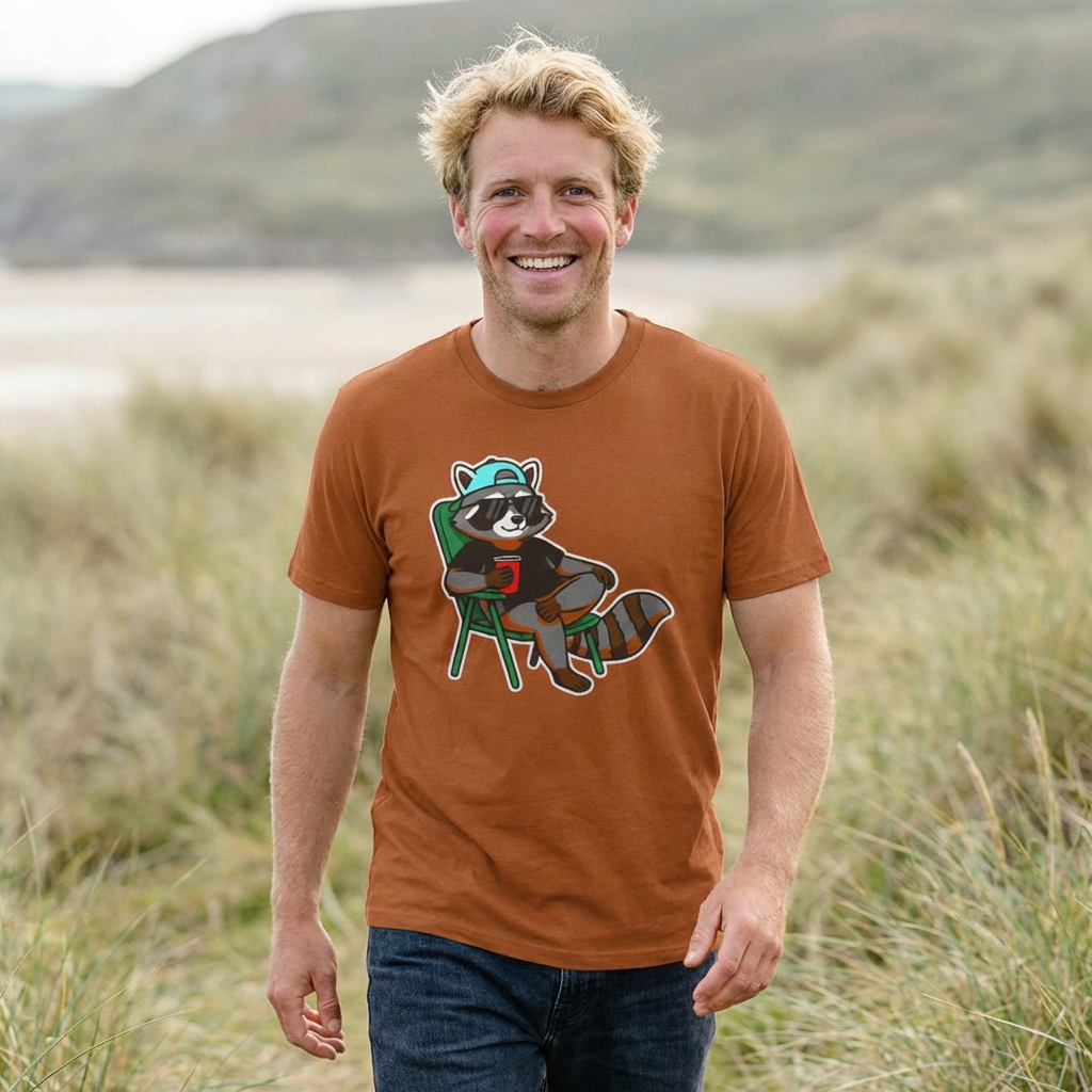 Weekend Racoon Tee