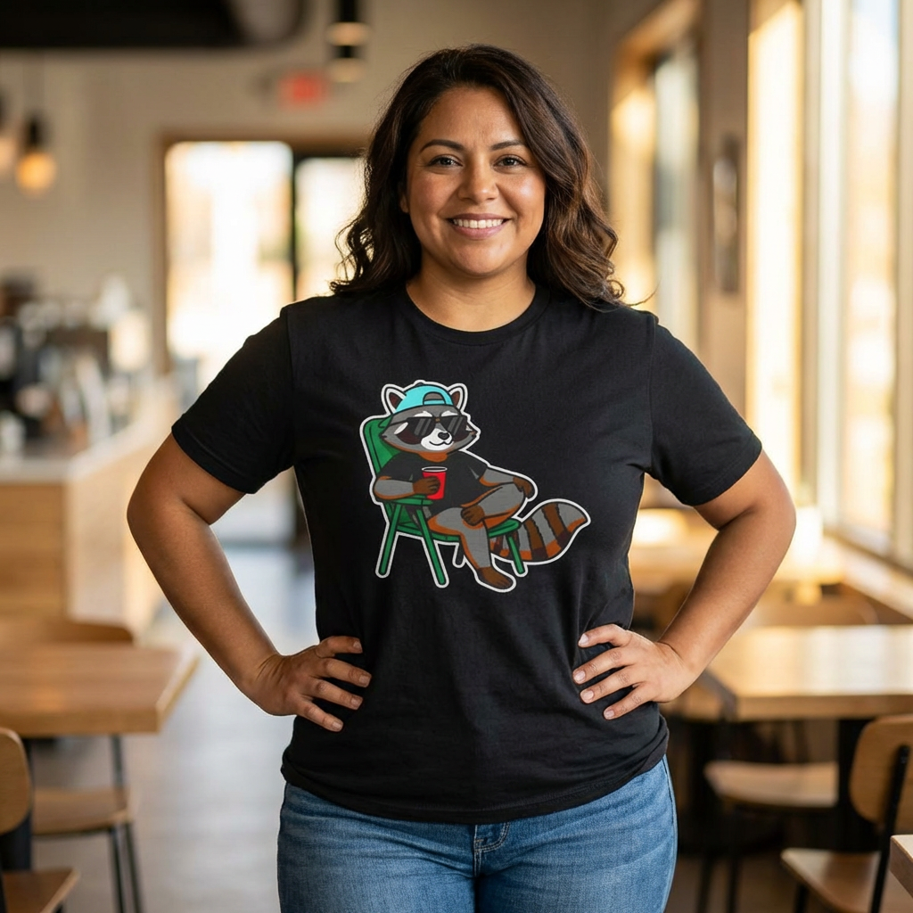 Weekend Racoon Tee