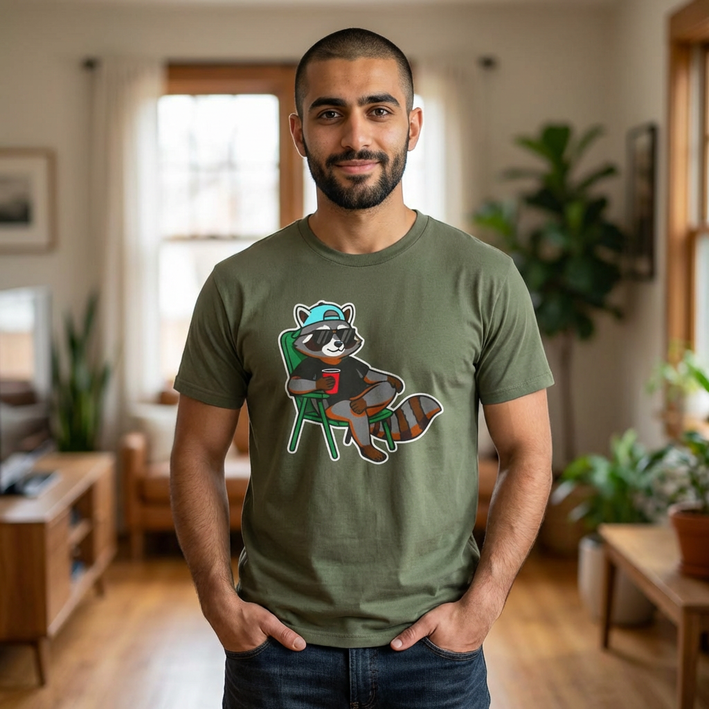 Weekend Racoon Tee