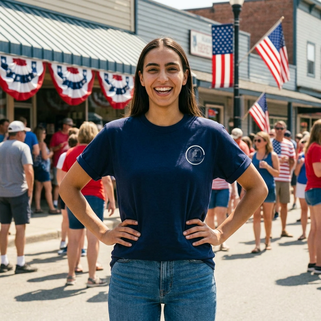 Galena Zone Dining Hall T-Shirt — Alaska Moose Graphic Tee
