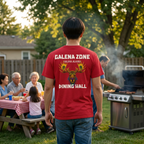 Galena Zone Dining Hall T-Shirt — Alaska Moose Graphic Tee