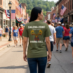 Galena Zone Dining Hall T-Shirt — Alaska Moose Graphic Tee
