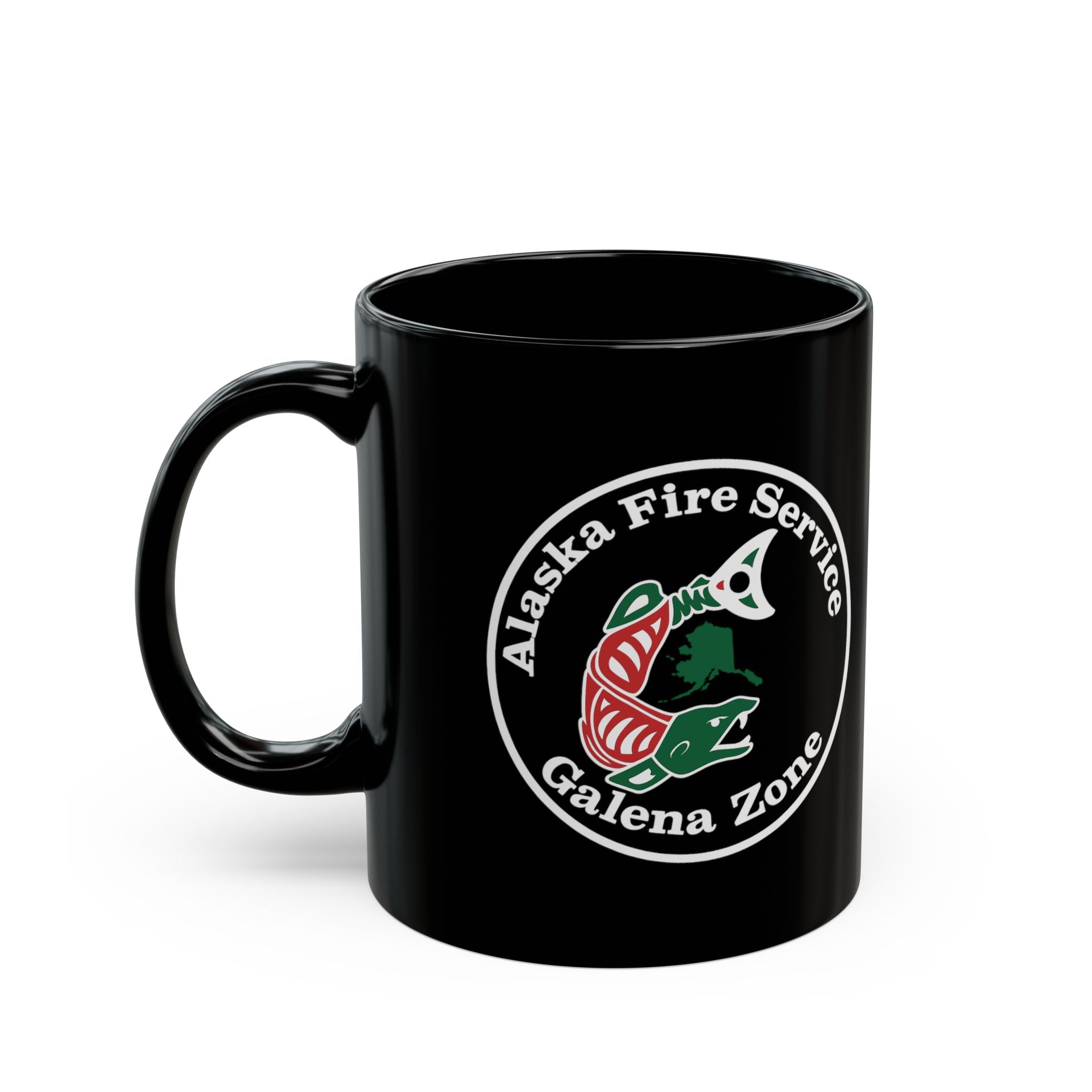 Galena Zone Fire & Aviation Mug — Black