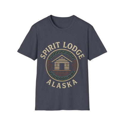 Spirit Lodge Alaska Tee – Rustic Cabin Design