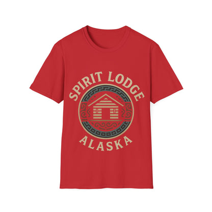 Spirit Lodge Alaska Tee – Rustic Cabin Design
