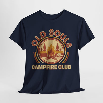 Retro Old Souls Campfire Club T-Shirt