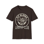 Fly Alaska Airstrip Club T-Shirt – Vintage Bush Plane Aviation Tee