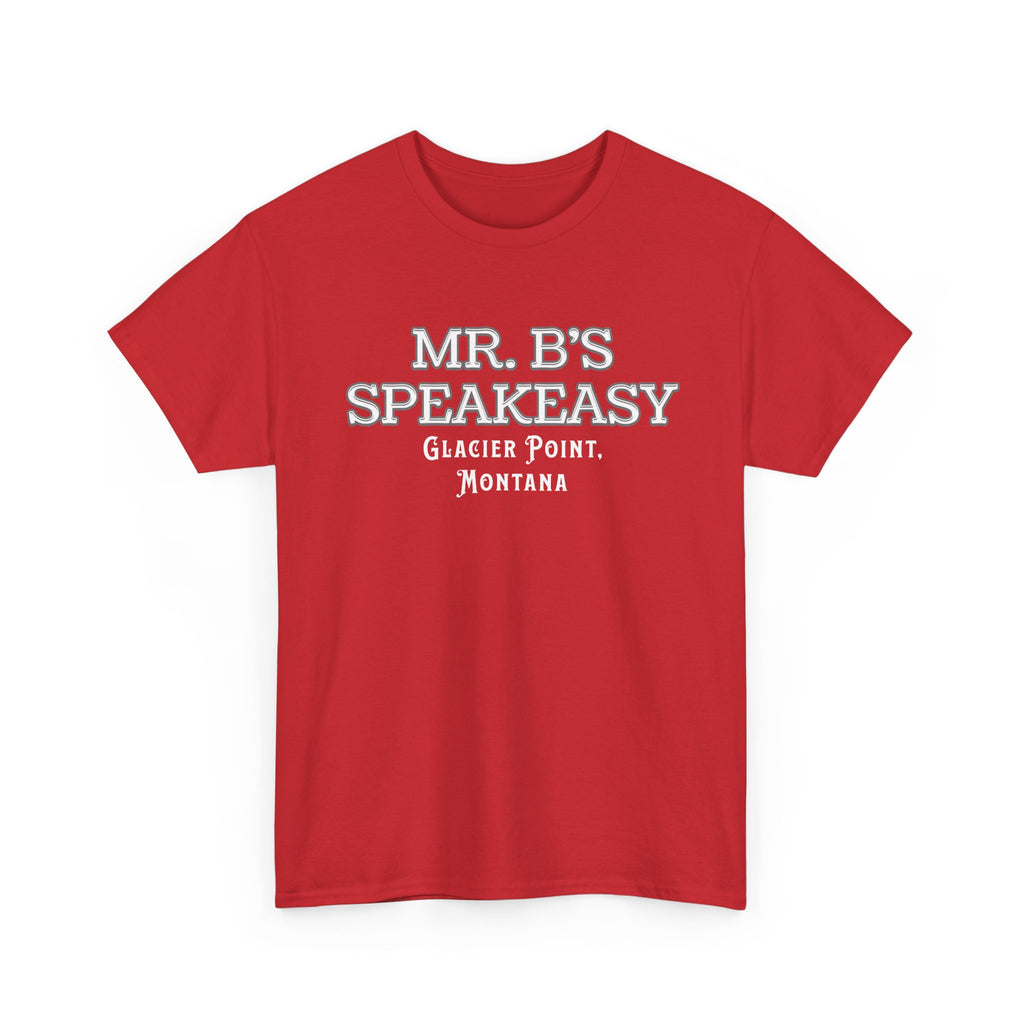 Mr. B’s Speakeasy Tee – Glacier Point, Montana