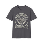 Fly Alaska Airstrip Club T-Shirt – Vintage Bush Plane Aviation Tee