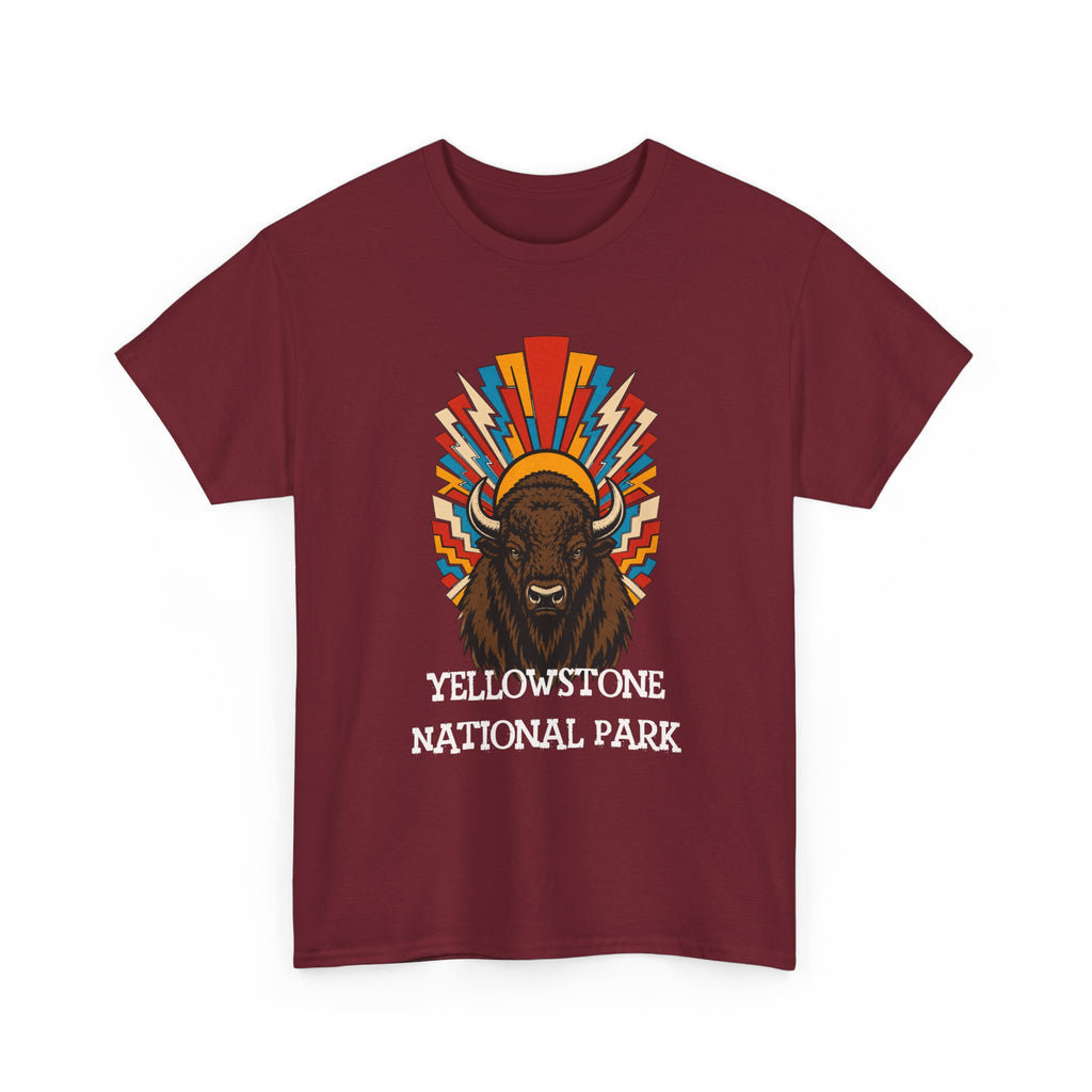 Yellowstone — Bison Sunburst T-Shirt