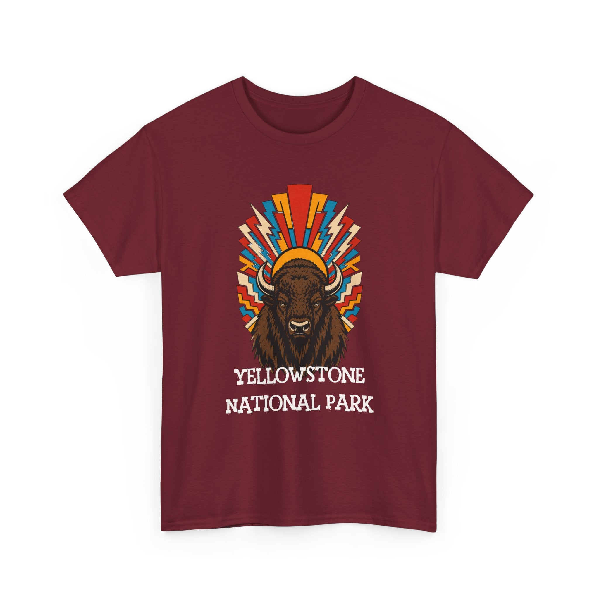 Yellowstone — Bison Sunburst T-Shirt