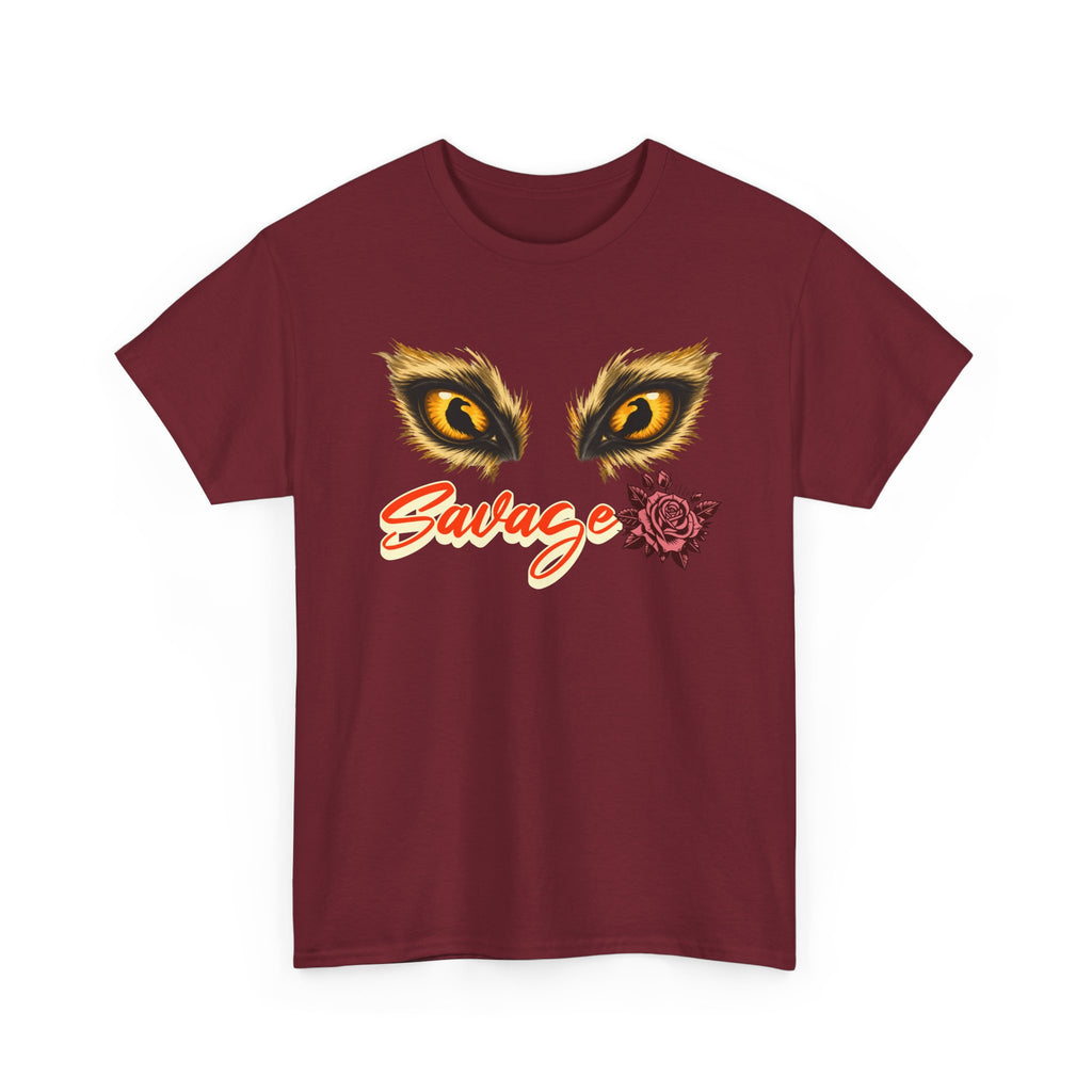 Savage Wolf Eyes — Raven Soul T-shirt