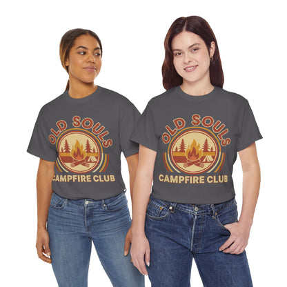 Retro Old Souls Campfire Club T-Shirt