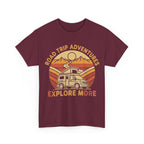 Road Trip Adventures – Explore More Retro Camper Tee
