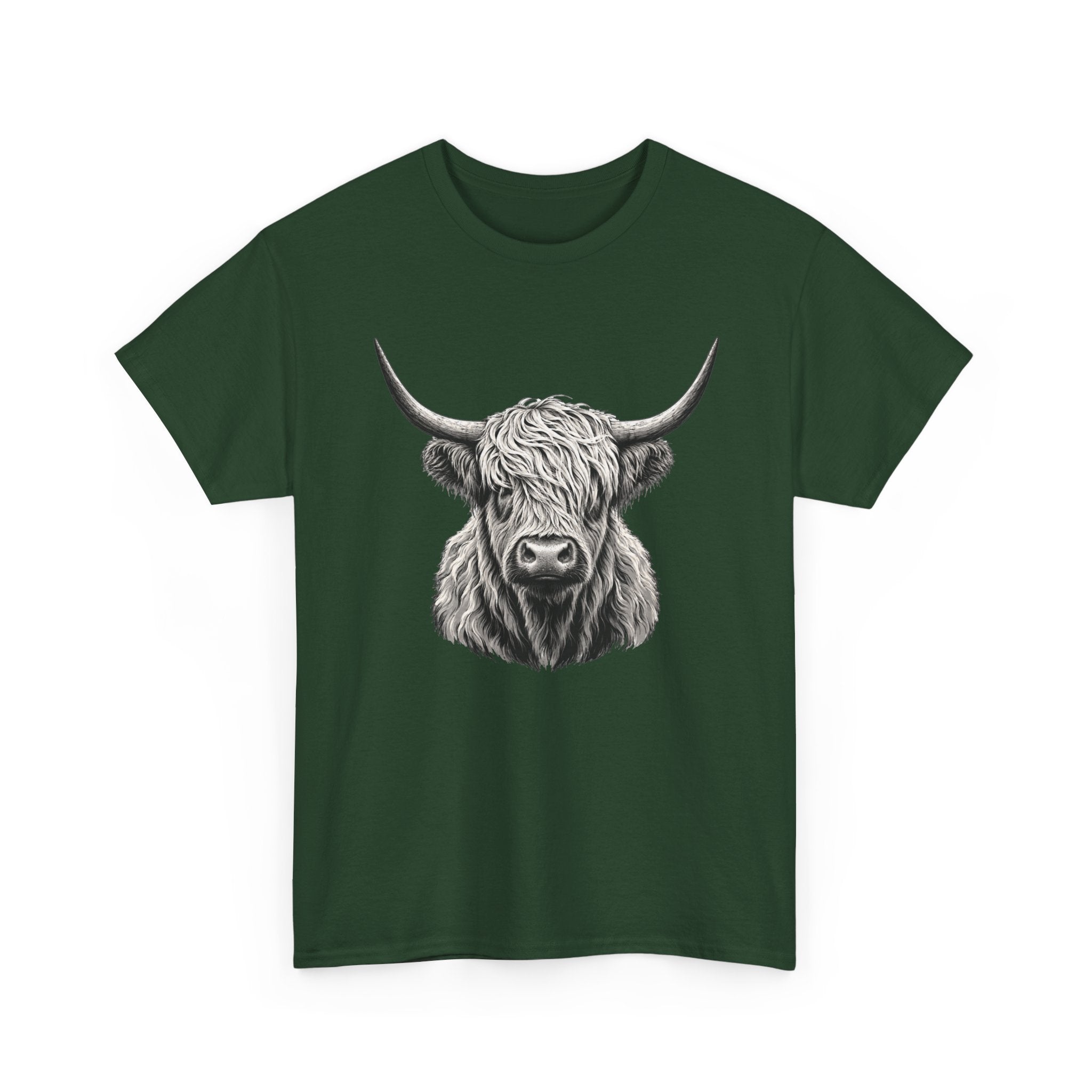 Highland Cow Portrait T-Shirt