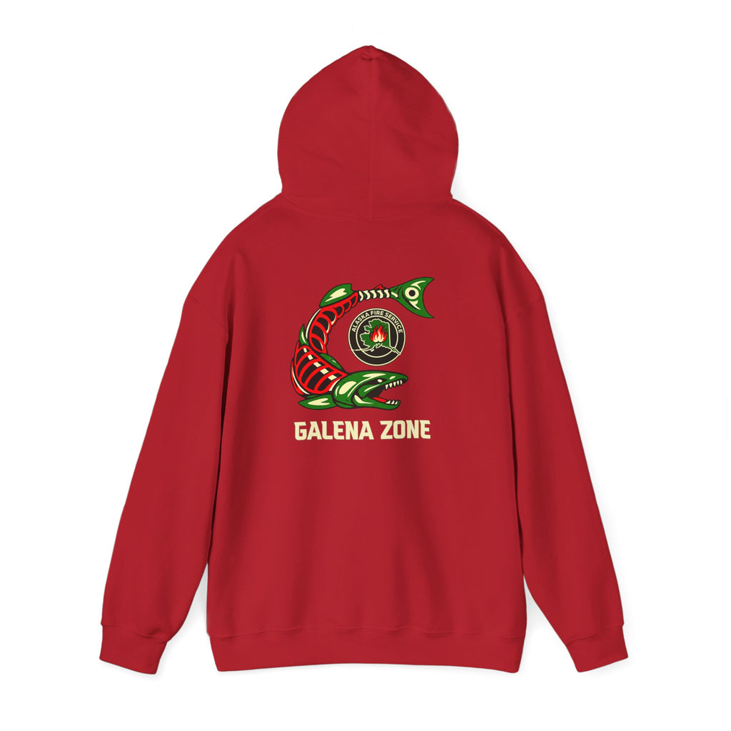 Galena Zone Salmon Hoodie — Gildan 1850
