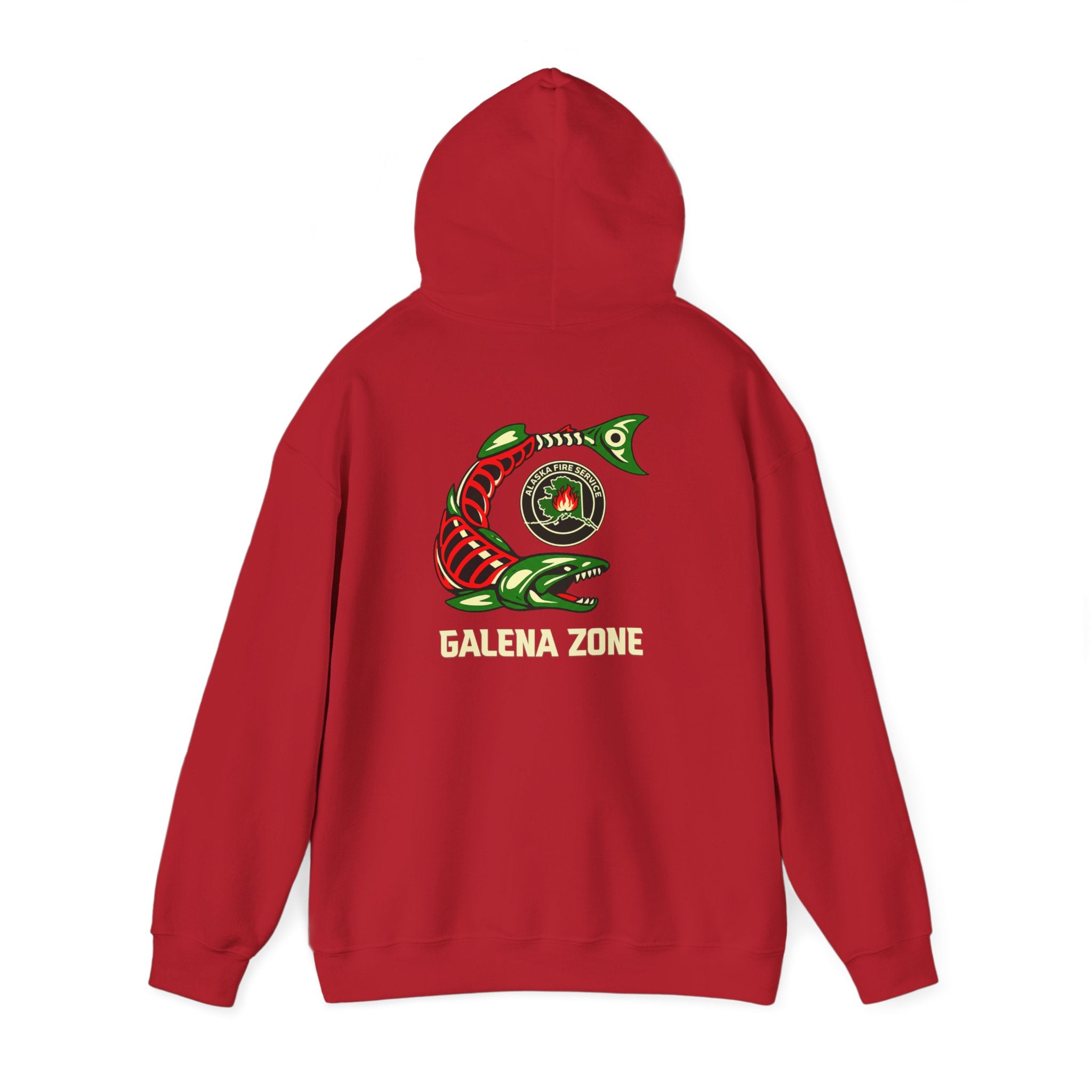 Galena Zone Salmon Hoodie — Gildan 1850