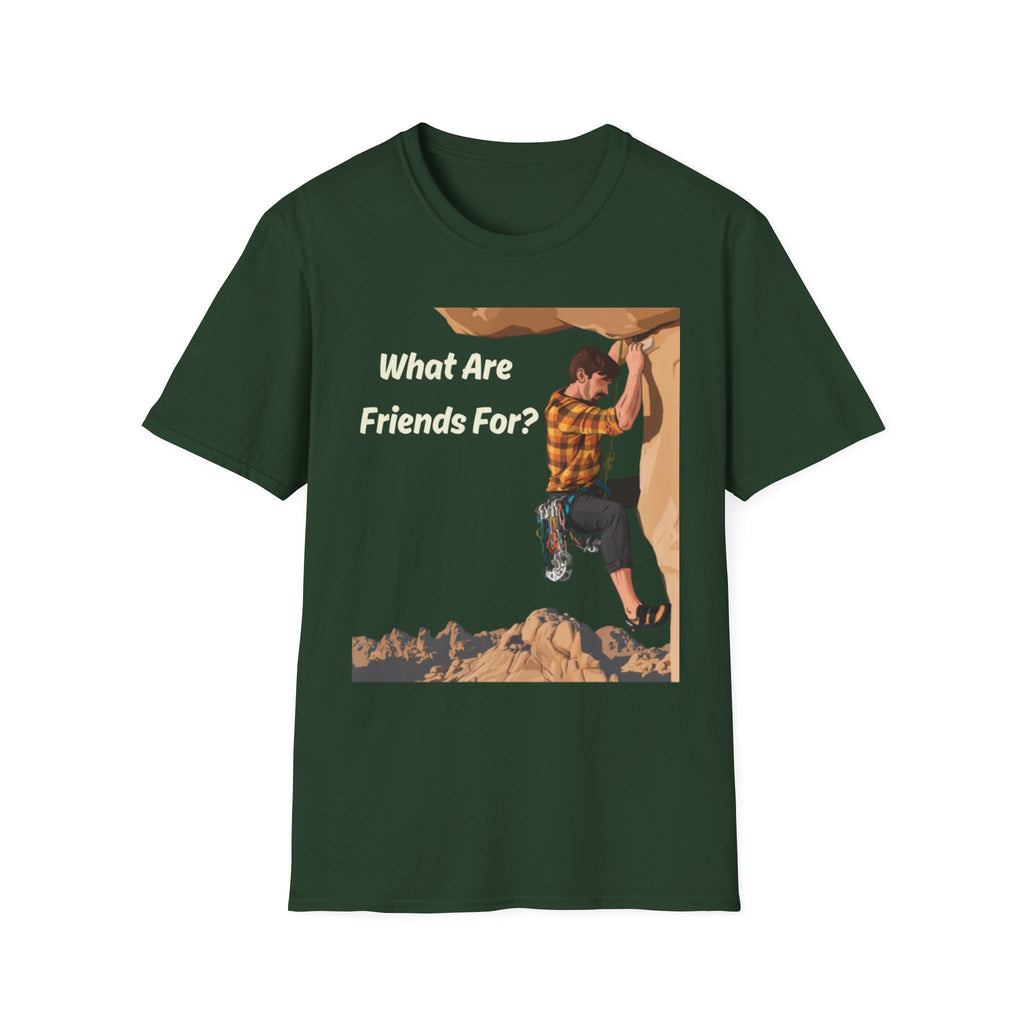 Climber on cliff T-Shirt