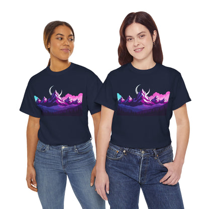 Under the Midnight Peaks – Lunar Horizon Tee