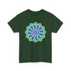 Emerald Feather Rosette T-Shirt