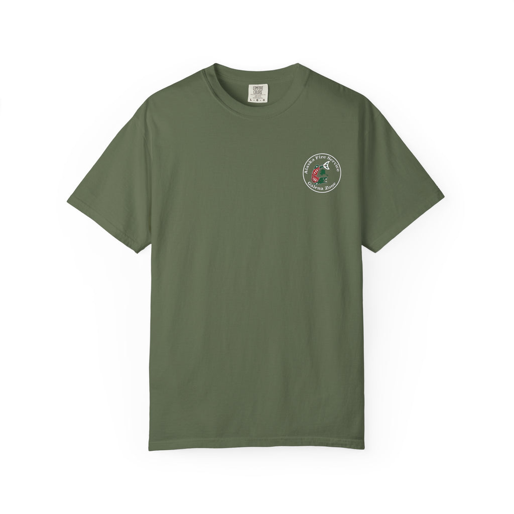 Alaska Fire Service Galena Zone T-Shirt — Salmon Emblem Tee