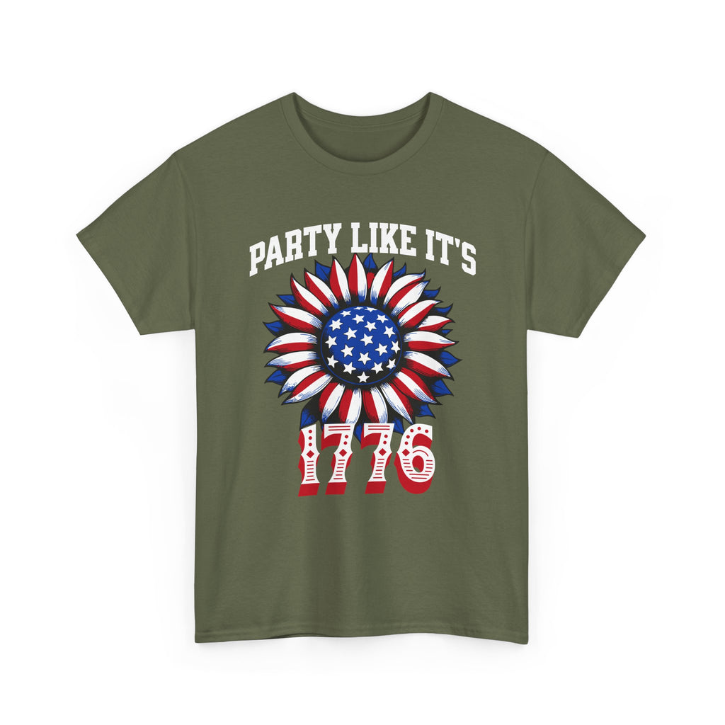 Party Like It's 1776 T-Shirt — 4th of July Patriotic Summer Tee