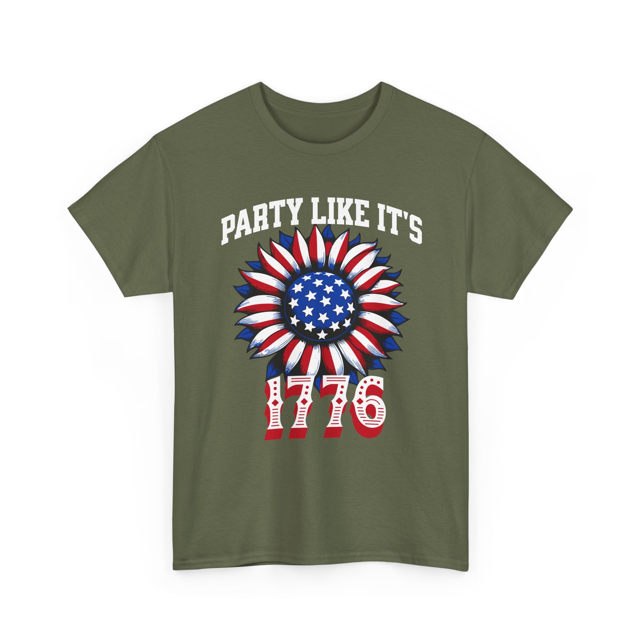 Party Like It's 1776 T-Shirt — 4th of July Patriotic Summer Tee