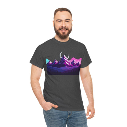 Under the Midnight Peaks – Lunar Horizon Tee