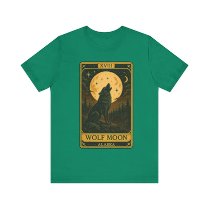 Wolf Moon Alaska | Vintage Mystical Graphic Tee
