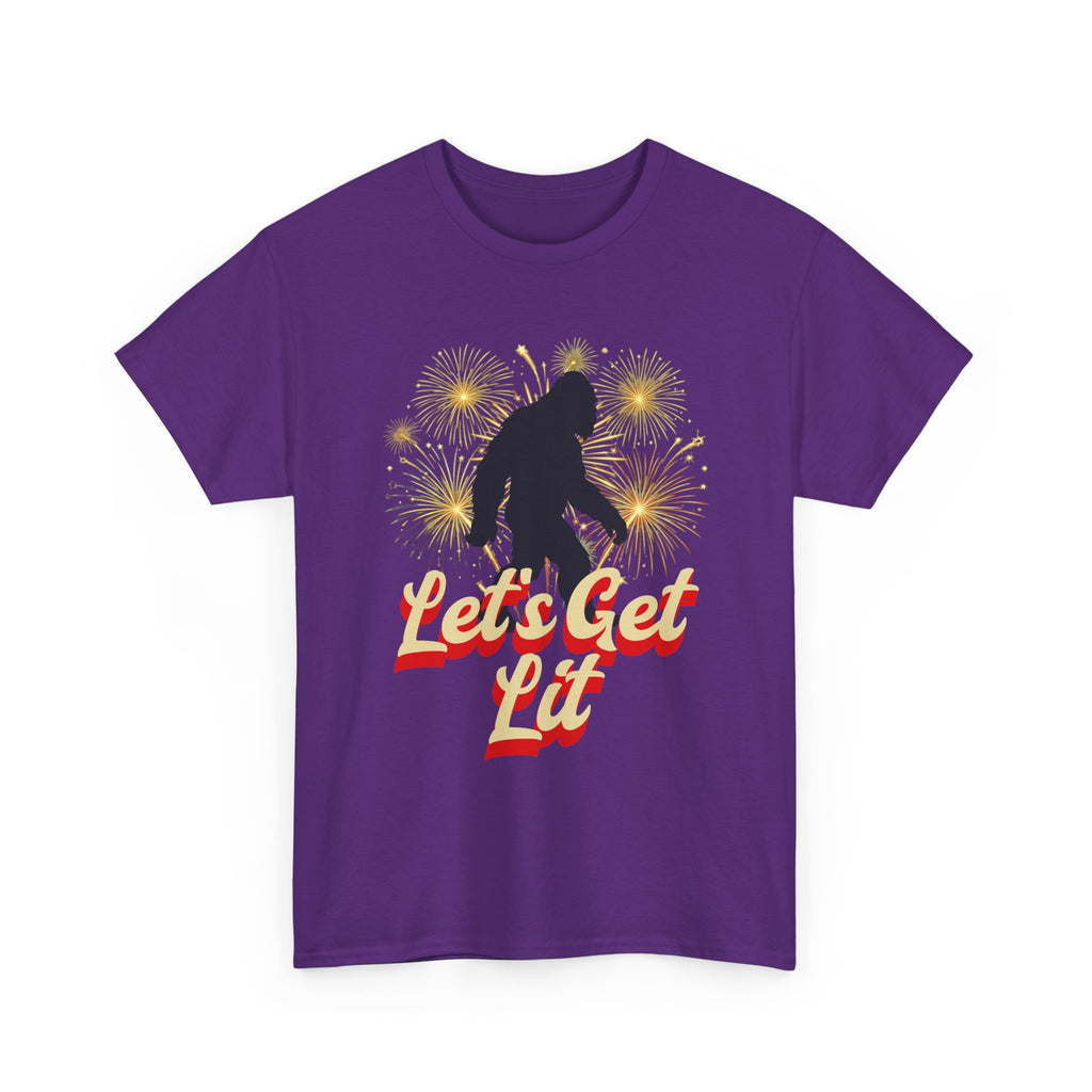 Let's Get Lit Sasquatch T-Shirt