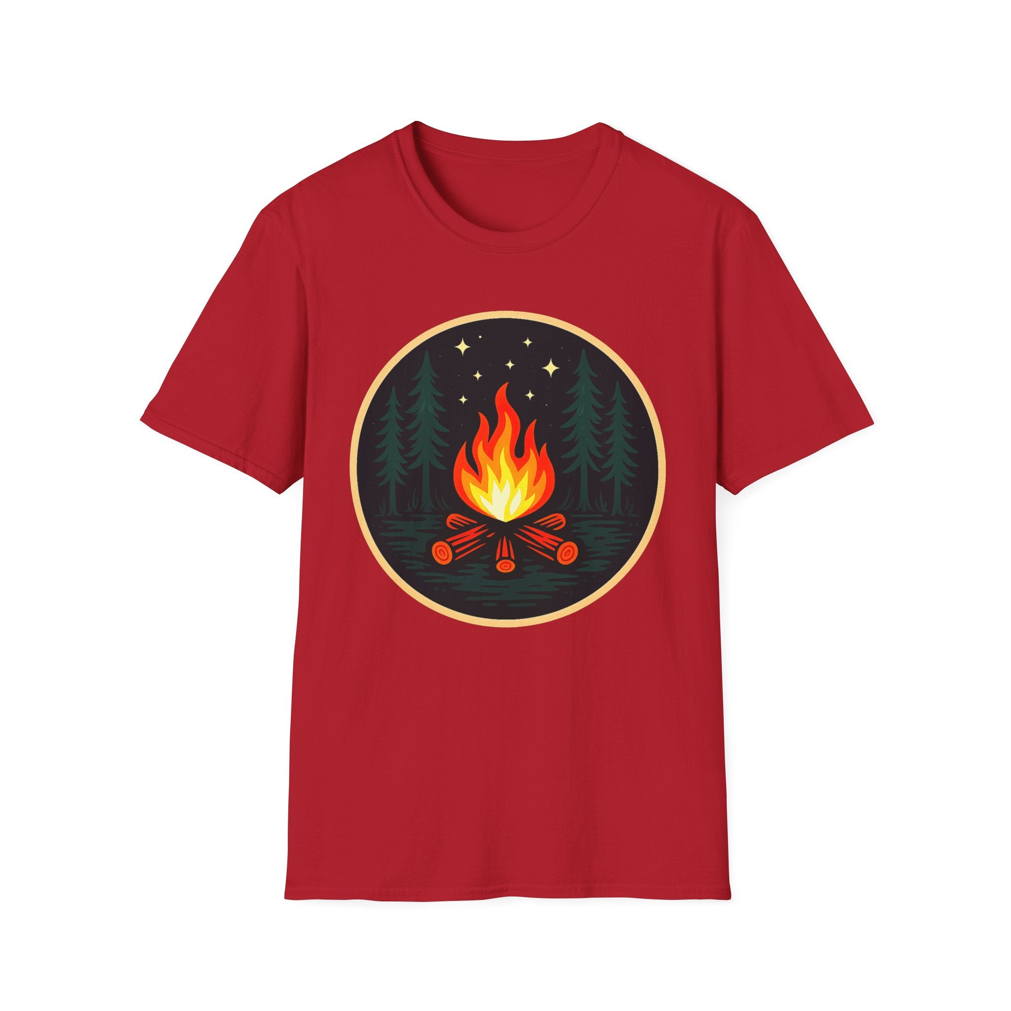 Night Campfire Glow T-Shirt