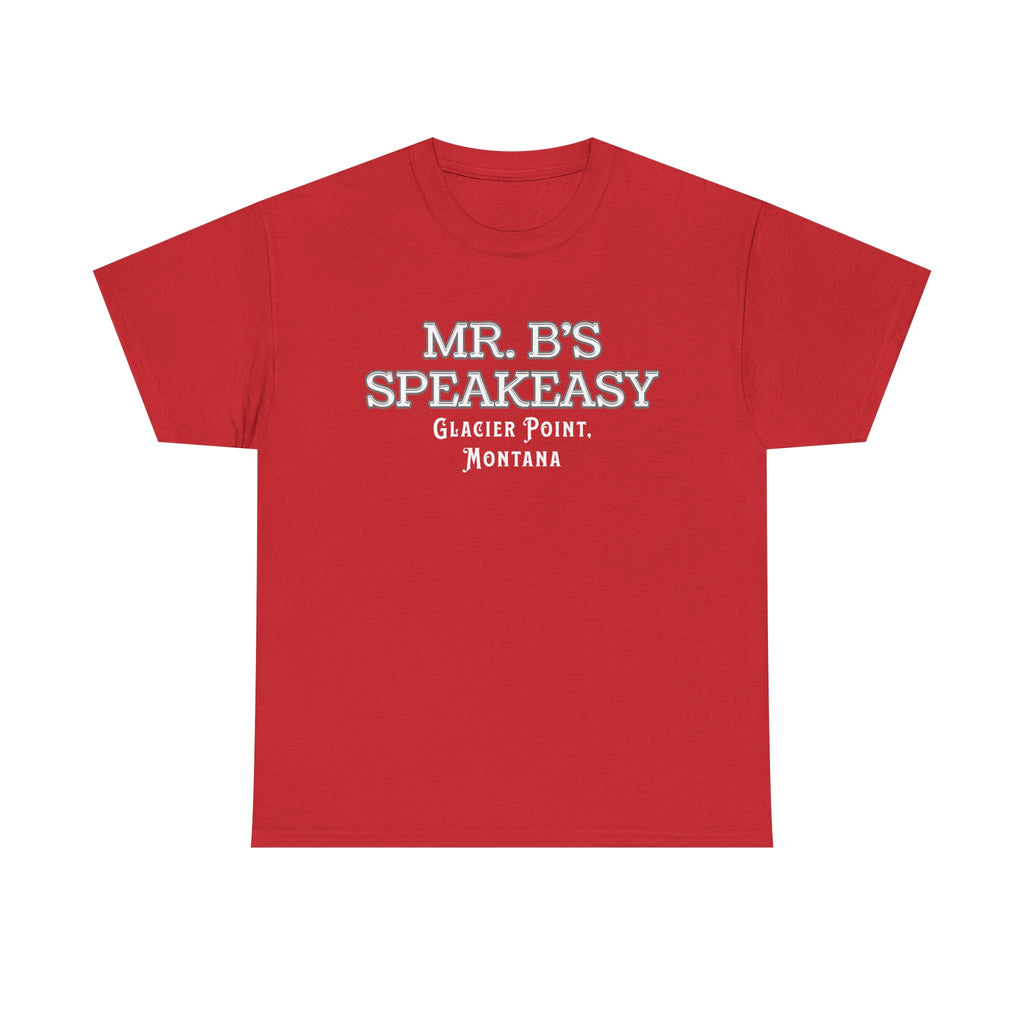 Mr. B’s Speakeasy Tee – Glacier Point, Montana