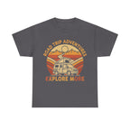 Road Trip Adventures – Explore More Retro Camper Tee