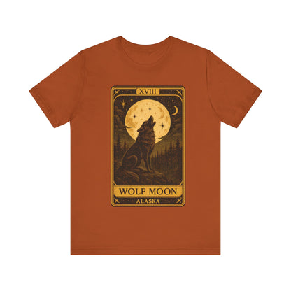 Wolf Moon Alaska | Vintage Mystical Graphic Tee