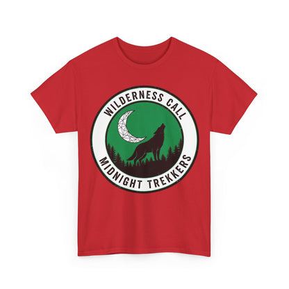 Wilderness Call: Midnight Trekkers Wolf Moon Tee