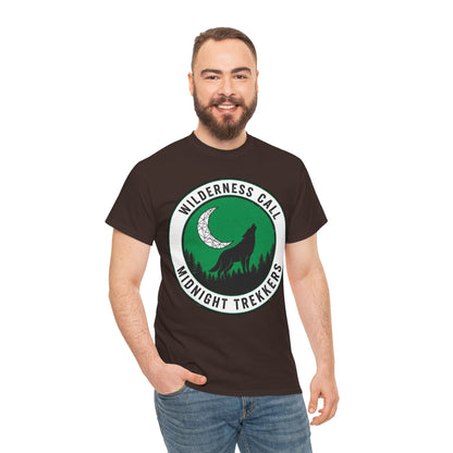 Wilderness Call: Midnight Trekkers Wolf Moon Tee
