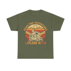 Road Trip Adventures – Explore More Retro Camper Tee