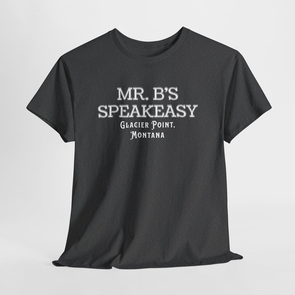 Mr. B’s Speakeasy Tee – Glacier Point, Montana