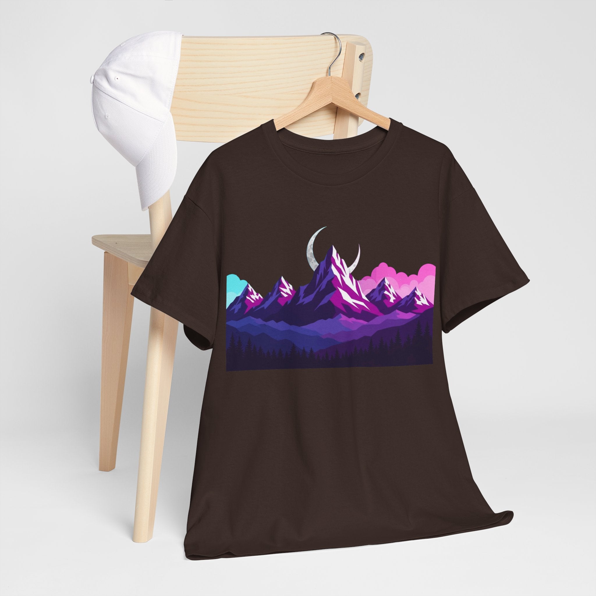 Under the Midnight Peaks – Lunar Horizon Tee