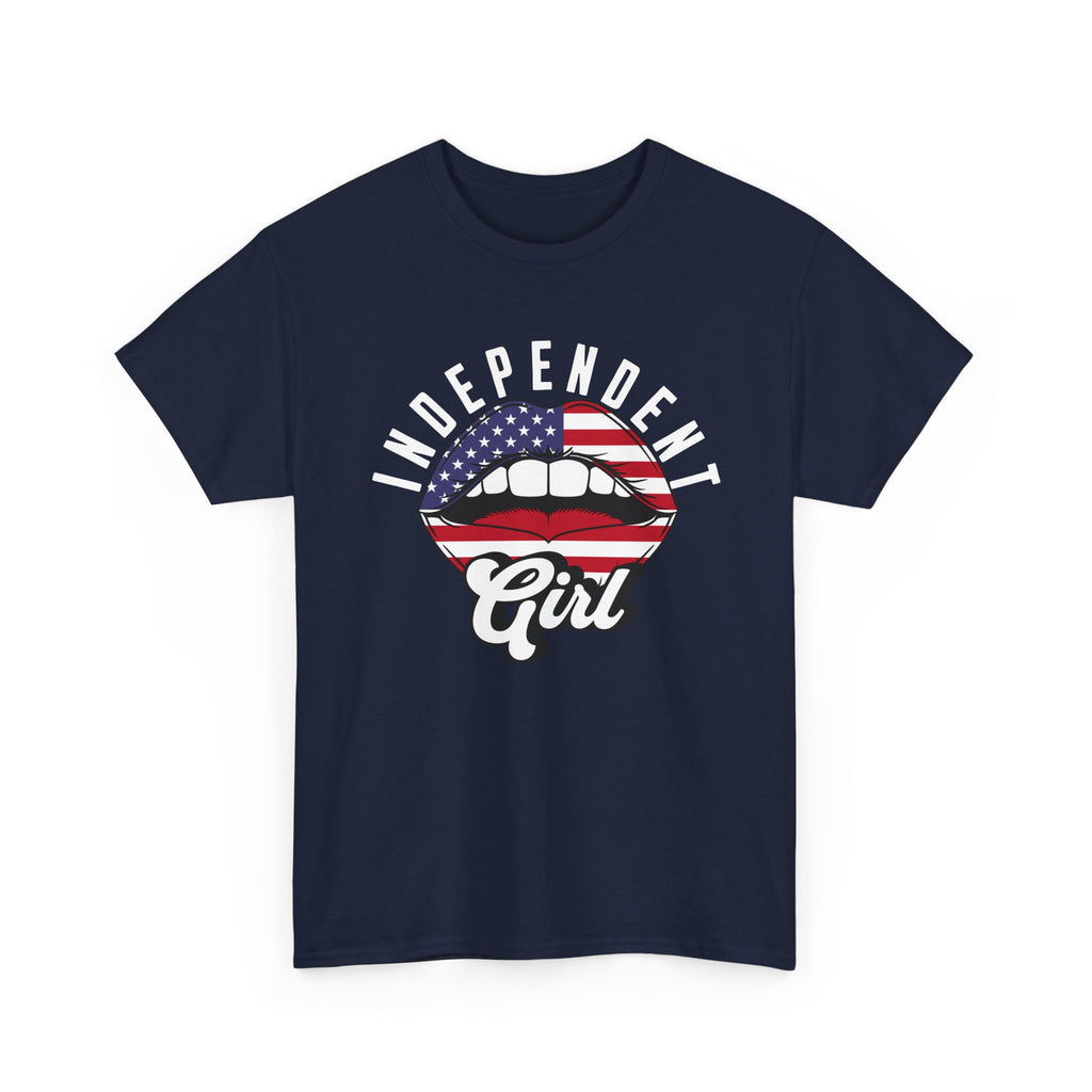 Independent Girl 4th of July Tee —  Summer Fun Shirt