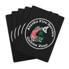 Alaska Fire Service Galena Zone Logo Deck — Poker Playing Cards