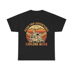 Road Trip Adventures – Explore More Retro Camper Tee