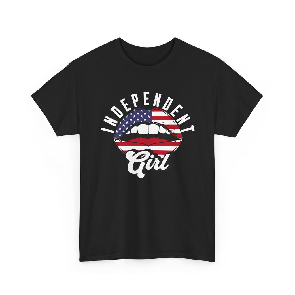 Independent Girl 4th of July Tee —  Summer Fun Shirt