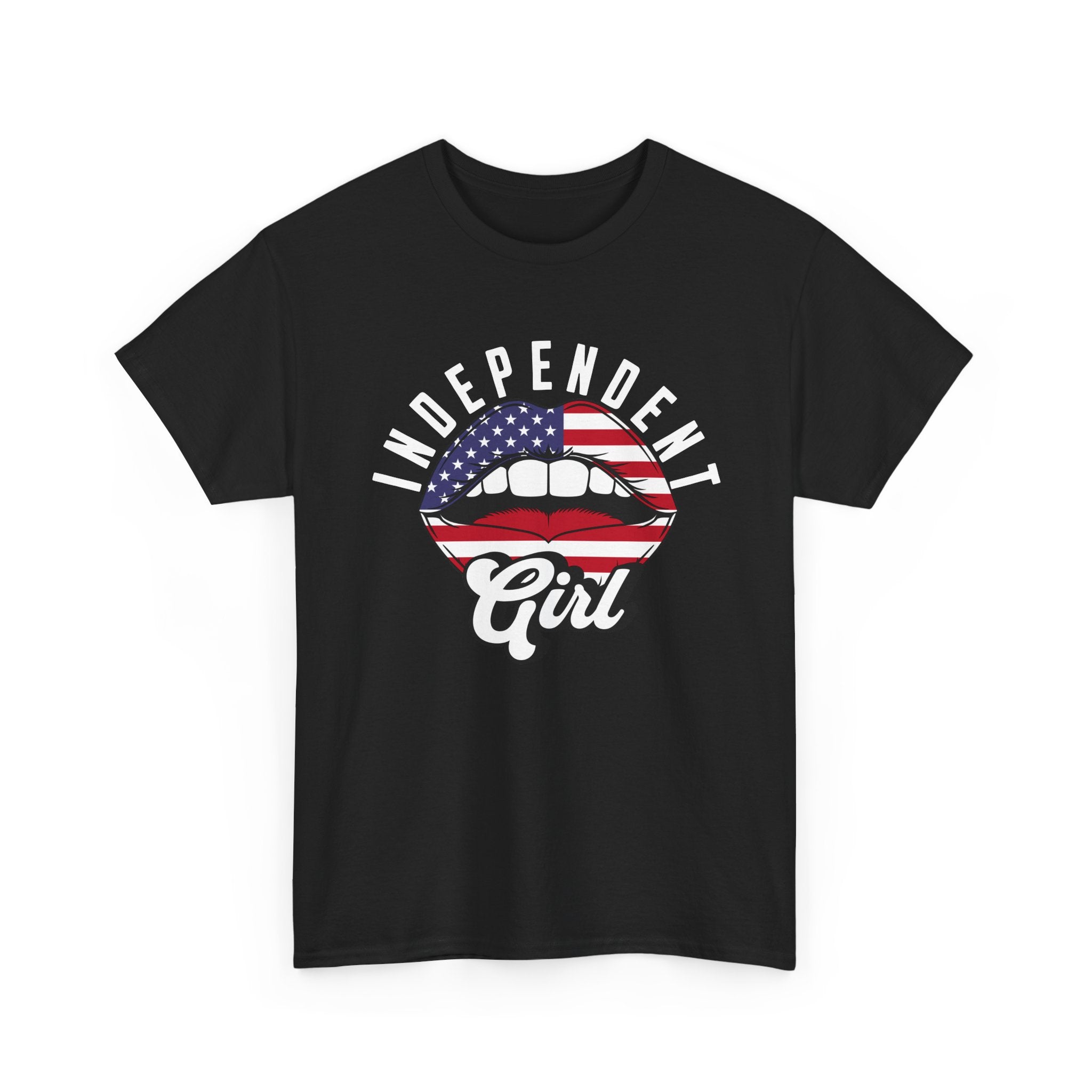 Independent Girl 4th of July Tee —  Summer Fun Shirt