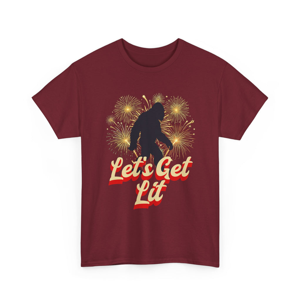 Let's Get Lit Sasquatch T-Shirt
