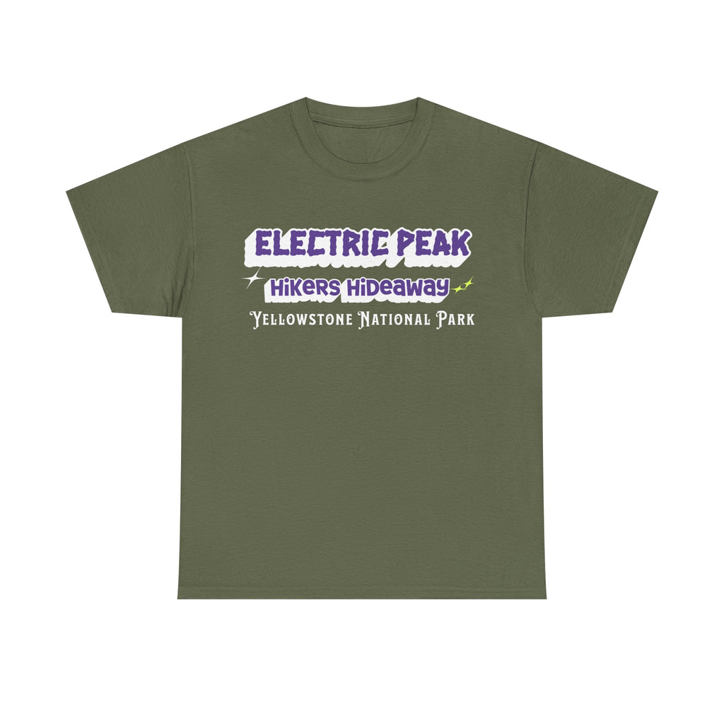 Electric Peak Hikers Hideaway – Yellowstone National Park T-Shirt
