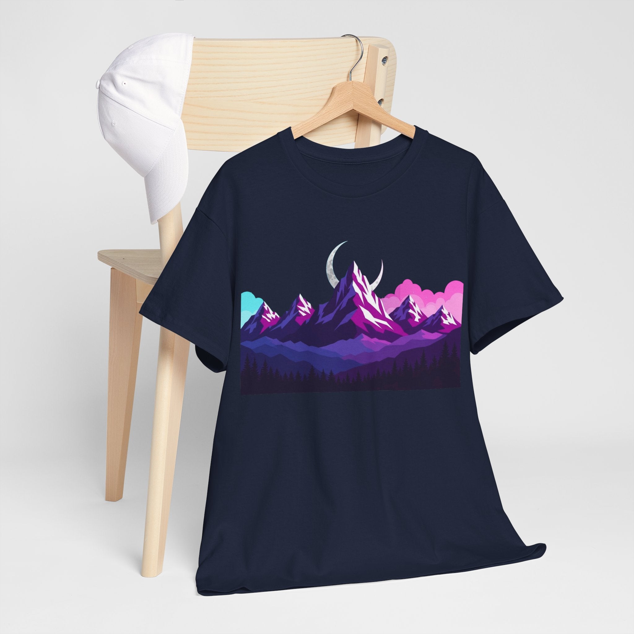 Under the Midnight Peaks – Lunar Horizon Tee