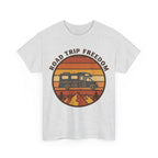 Road Trip Freedom – 70s Retro Adventure Tee
